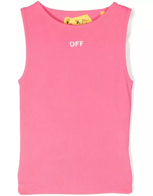 Off-White Off White Top Pink