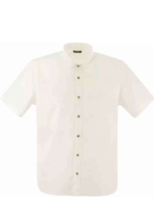 Peserico Stretch Cotton Poplin Shirt