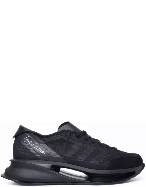 Y-3 s-gendo Run Black Leather Mix Sneaker