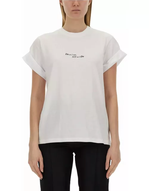 Victoria Beckham Cotton T-shirt