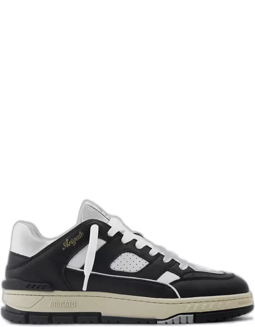 Axel Arigato Area Lo Sneaker Black and white leather lace-up low sneaker - Area Lo sneaker