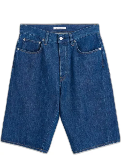 Sunflower #5090 Blue rinse denim shorts - Wide Twist Short