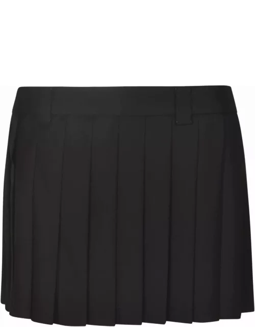 Miu Miu Mini Pleated Skirt