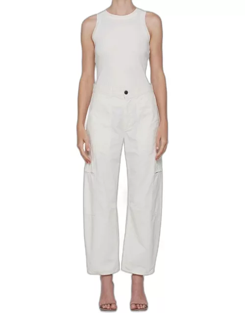 Citizens of Humanity Marcelle Cargo Pants White