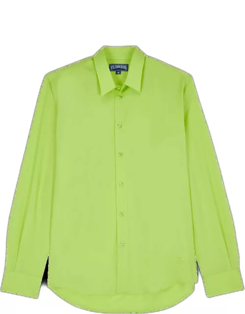 Unisex Wool Shirt Super 120 - Shirt - Cool - Green