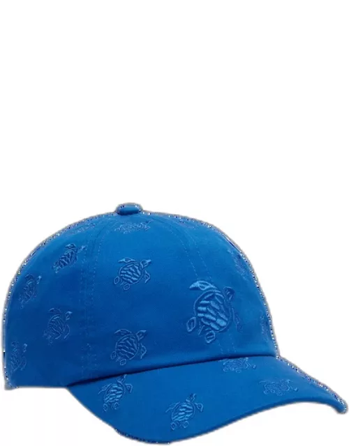 Embroidered Cap Turtles All Over - Caps - Castle - Blue