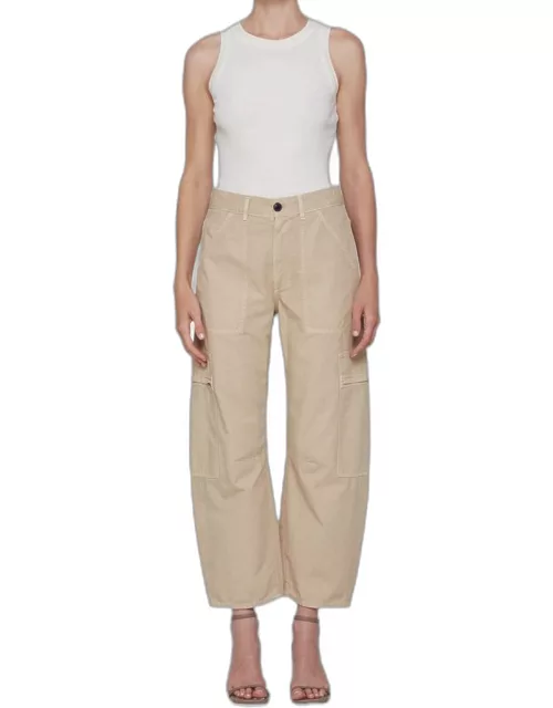 Citizens of Humanity Marcelle Cargo Pants Beige