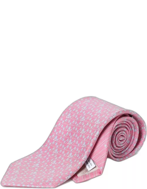 Tie FERRAGAMO Men colour Pink
