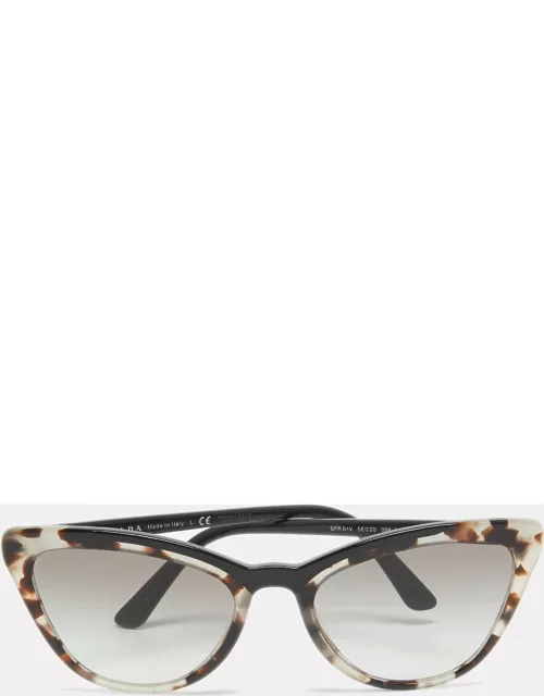 Prada Black Tortoiseshell Gradient SPR01V Cat Eye Sunglasse