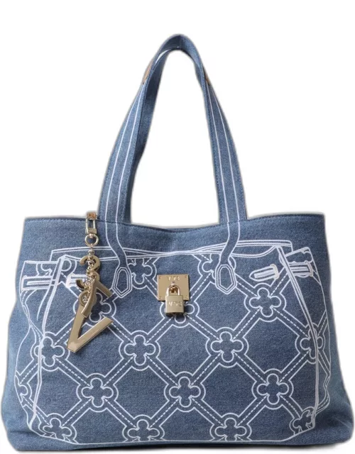 Tote Bags V73 Woman color Blue