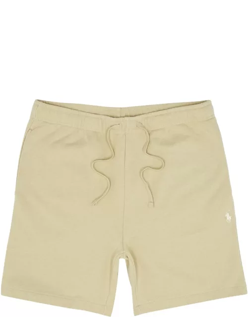 Polo Ralph Lauren Logo-embroidered Cotton Shorts - Beige