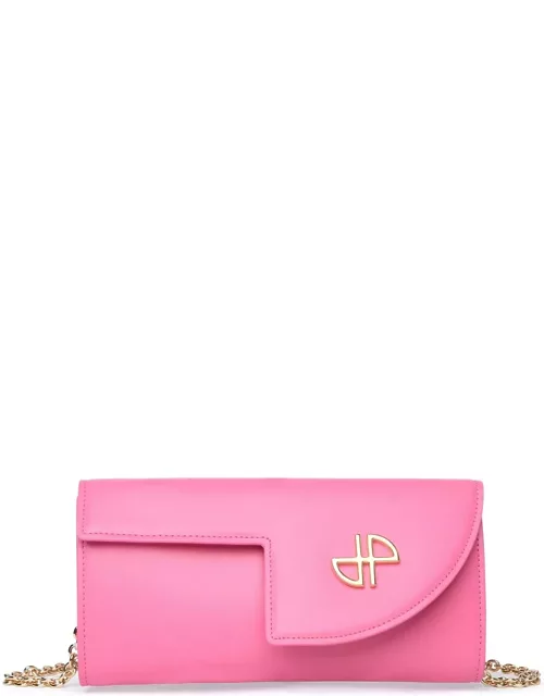 Patou jp Pink Leather Crossbody Bag