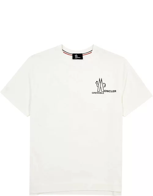 Moncler Grenoble Day-Namic Logo Cotton T-shirt - White