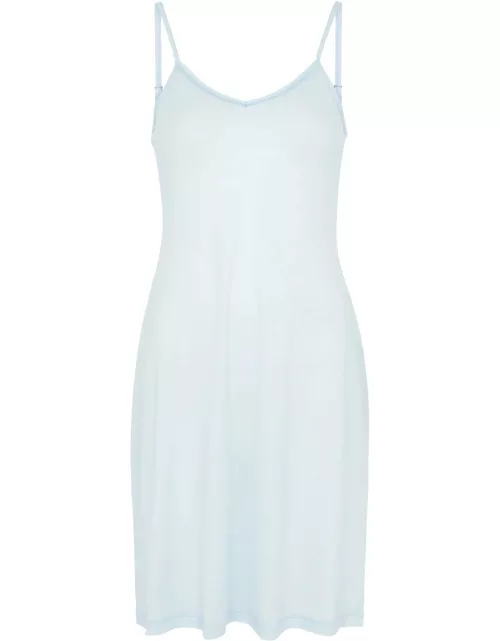 Hanro Ultralite Cotton Night Dress - Light Blue
