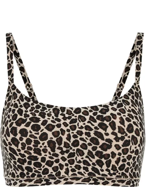 Chantelle Soft Stretch Leopard-print Padded Soft-cup bra