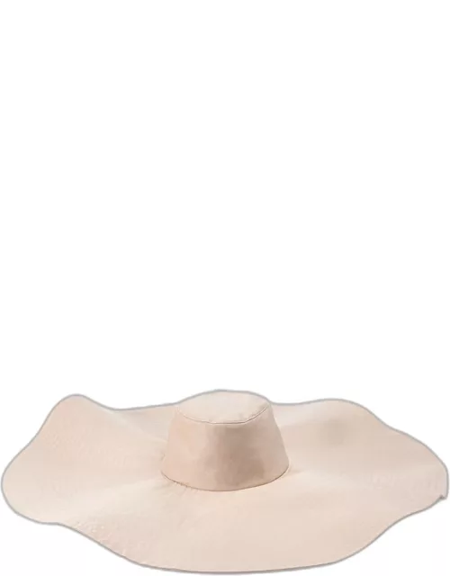 Giselle Linen Large Brim Hat