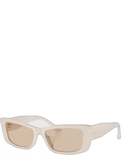 Embellished Acetate Butterfly Sunglasse