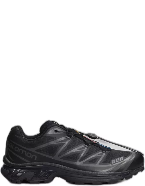 Salomon Xt-6 Sneakers In Black Synthetic Fiber