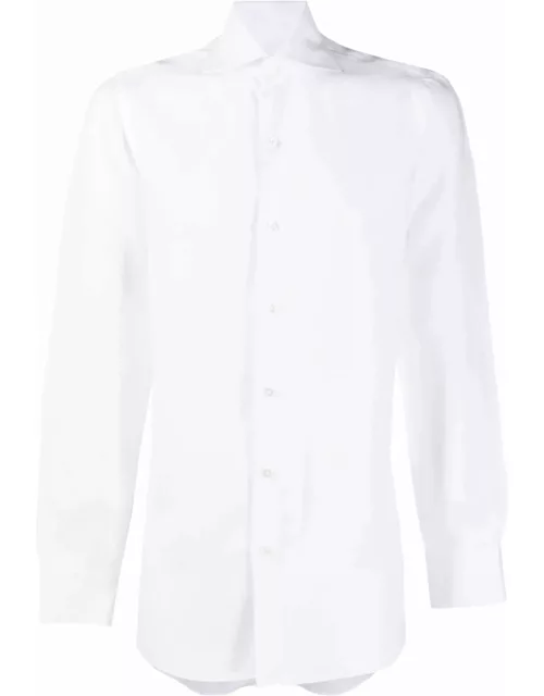 Finamore White Linen Shirt