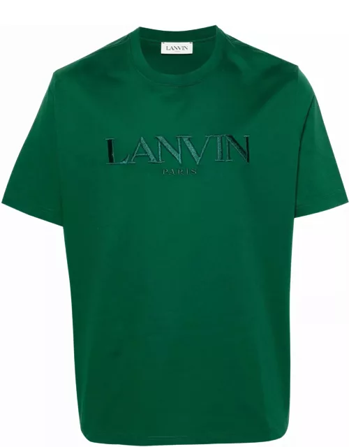 Lanvin T-shirts And Polos Green