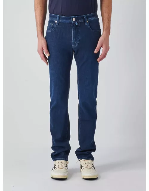 Jacob Cohen Pantalone Slim Fit With Zip Bard Trouser