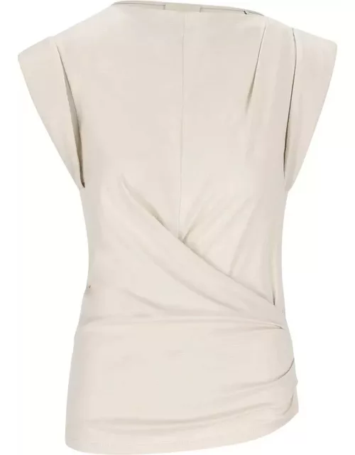 Isabel Marant Wrap Detailed Top