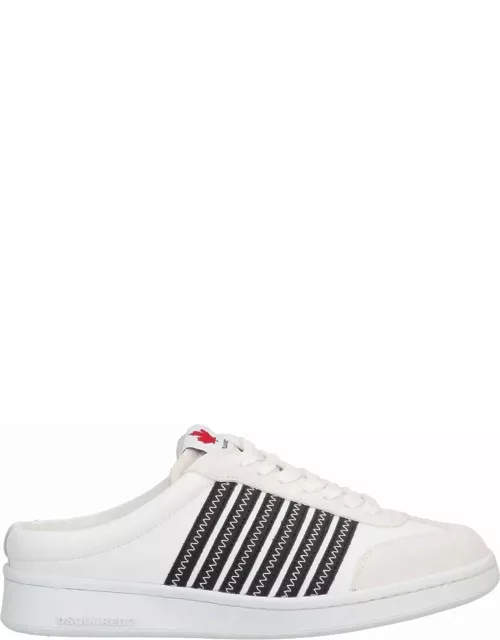 Dsquared2 Boxer Leather Open Back Sneaker