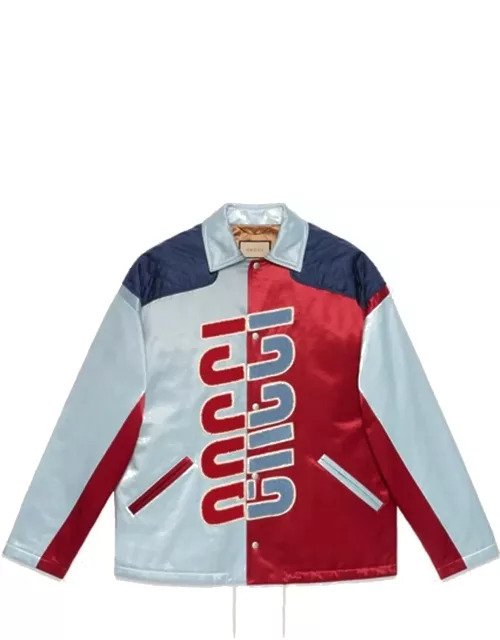 Gucci Logo-patch Shirt Jacket