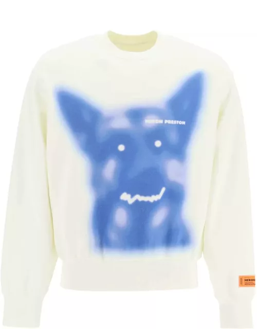 HERON PRESTON Beware Of Dog Sweatshirt
