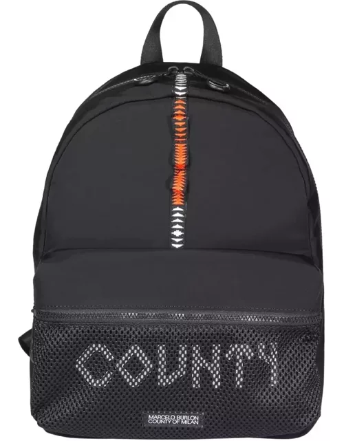 Marcelo Burlon County Of Milan Logo Backpack