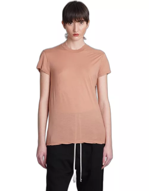 DRKSHDW Small Level T T-shirt In Rose-pink Cotton