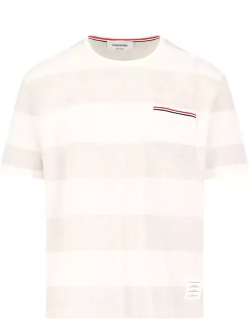 Thom Browne Cotton Piqué T-shirt