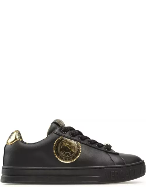 Versace Jeans Couture Jeans Couture Leather Logo Sneaker