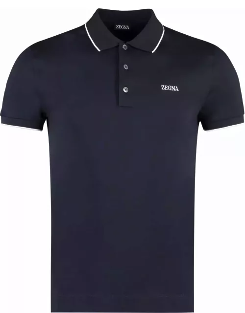 Zegna Cotton-piqué Polo Shirt