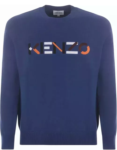Kenzo Cotton Logo Sweater