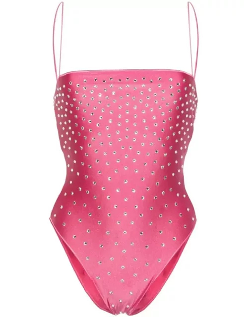 Oseree Flamingo Gem Maillot Swimsuit