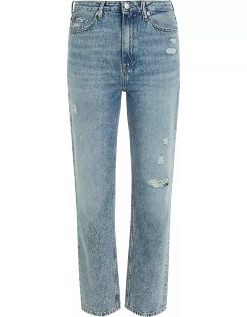 Tommy Hilfiger Classics Cropped Straight Fit High-waisted Jean