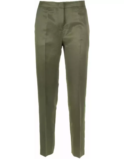 Kaos Military Green Slim Trouser