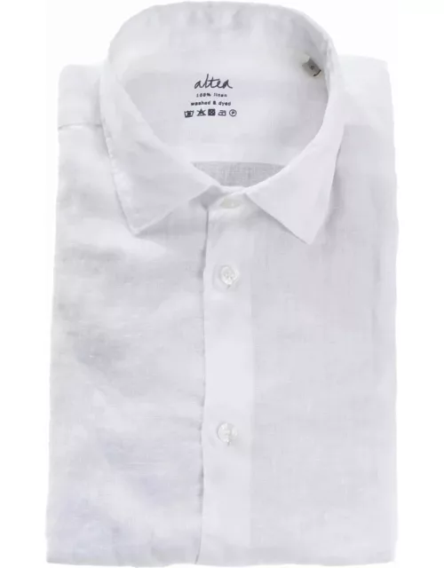 Altea Slim Fit Linen Shirt