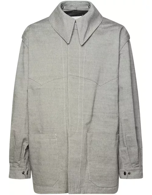 Maison Margiela Grey Cotton Jacket