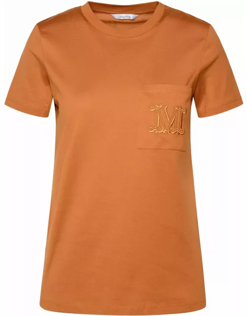 Max Mara Caramel Cotton T-shirt
