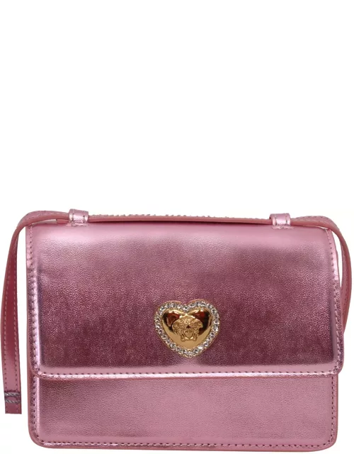 Versace Pink Metallic Bag