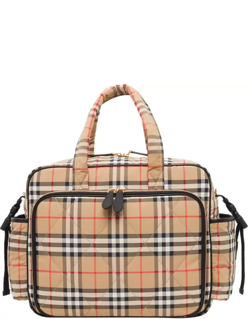 Burberry Check Pattern Bag