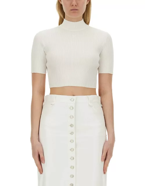 courreges top cropped