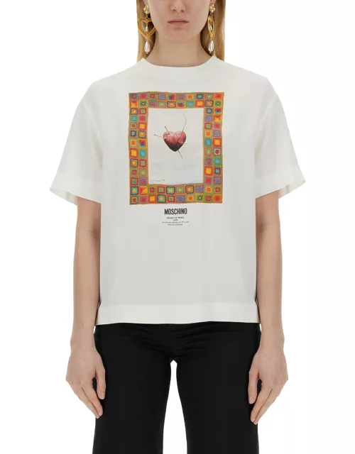 moschino t-shirt "heart"