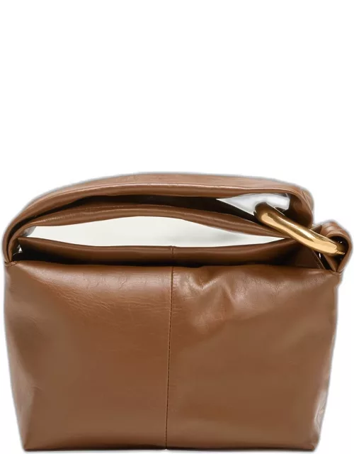 Small Ring Calfskin Top-Handle Bag