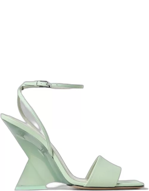 Heeled Sandals THE ATTICO Woman colour Green