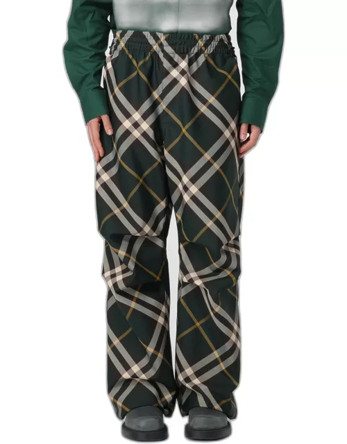 Trousers BURBERRY Men colour Green