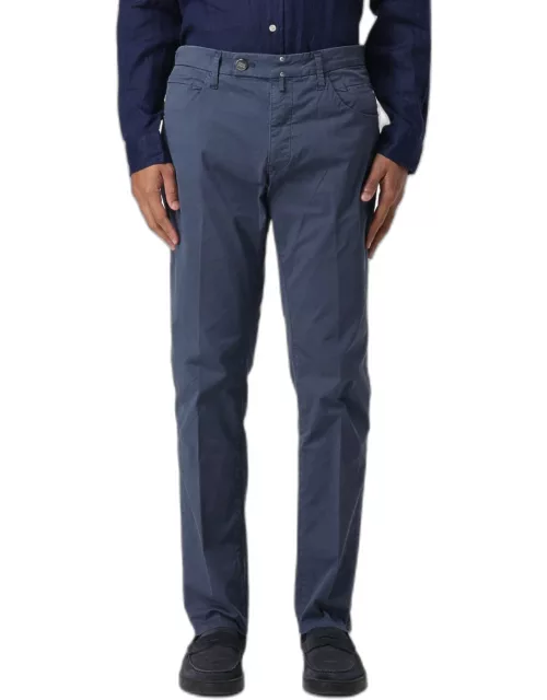 Trousers INCOTEX Men colour Blue