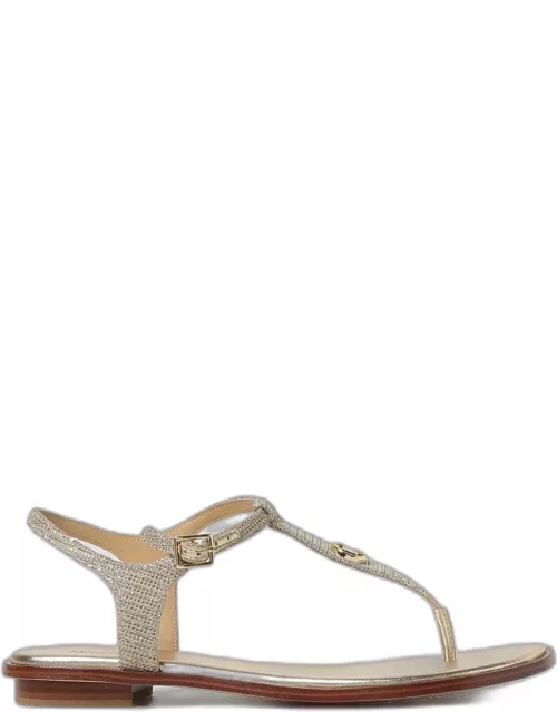 Flat Sandals MICHAEL KORS Woman colour Gold